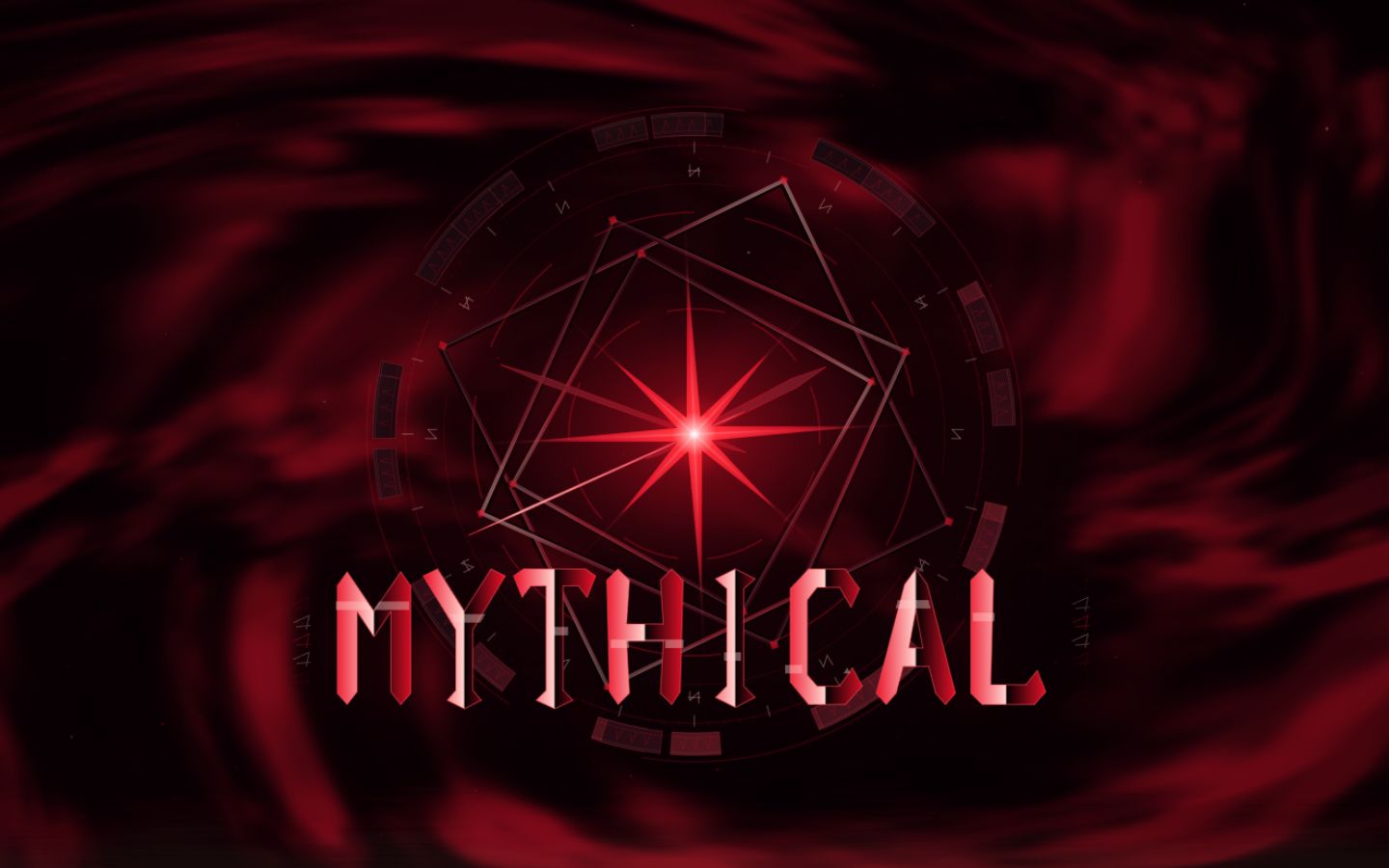 Mythical Crimson Clock — ruby rings and clockwork